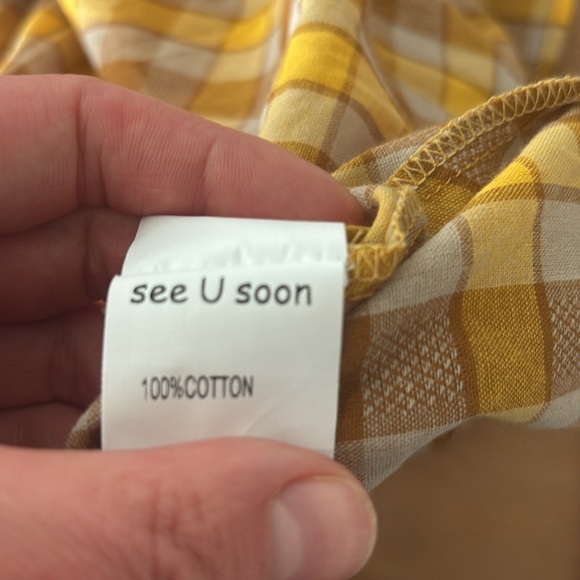 See U Soon Button-Up Shirt – Size M (Excellent Condition) - Picture 7 of 7